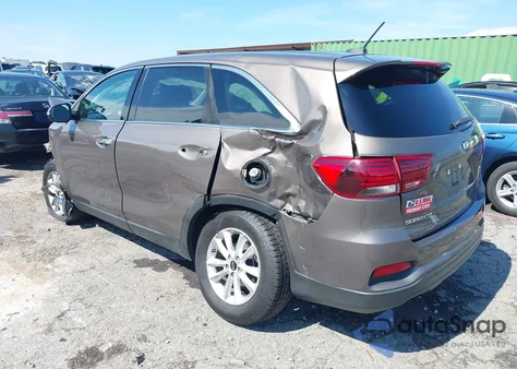 2019 Kia Sorento 2.4L Lx from USA, damaged, VIN 5XYPG4A30KG567882